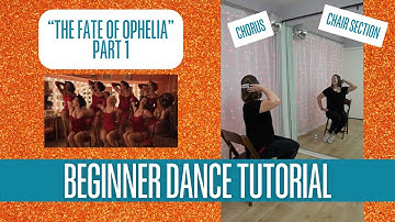 🩵 "The Fate of Ophelia" PART 1 🧡 Taylor Swift 🩵 BEGINNER DANCE TUTORIAL 🧡 Step-By-Step Chair Choreo