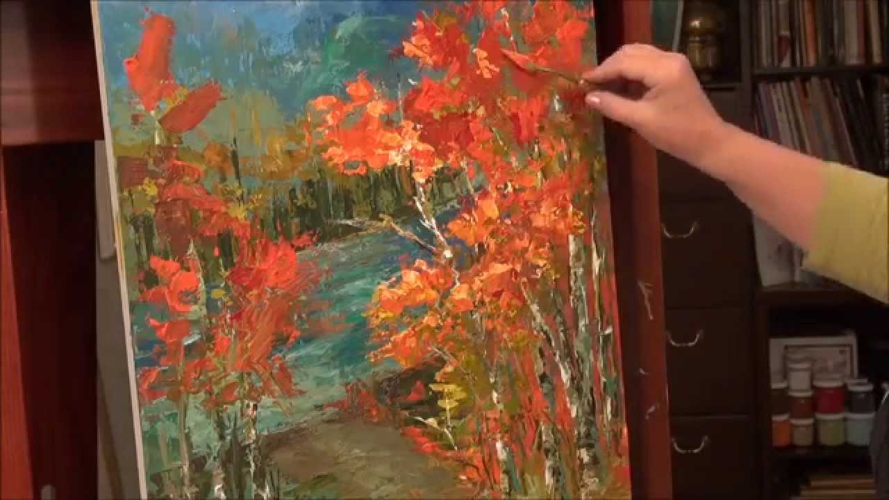 Palette Knife Acrylic Painting - Master Classes