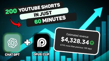 How to Make 200 Youtube Shorts For Only 60 MINUTES!