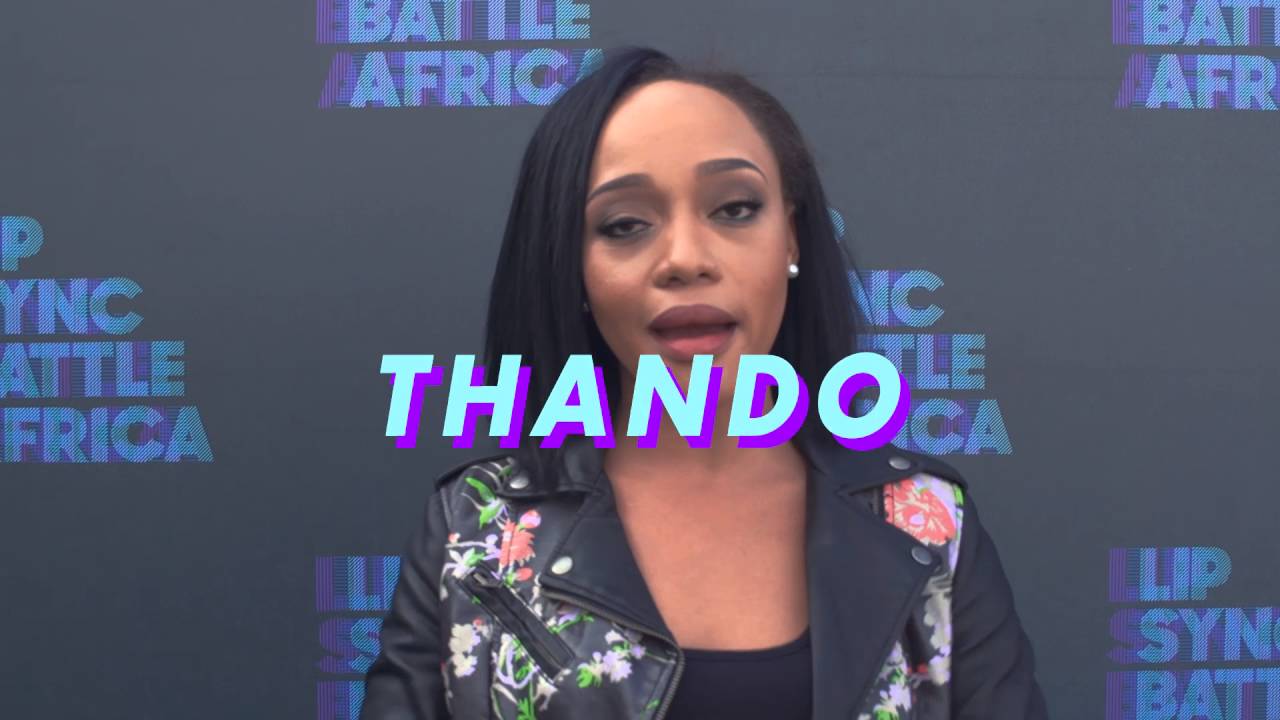 Thando Thabethe on LipSyncBattle