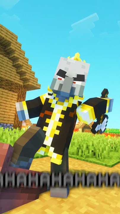 Minecraft Allay turns HUMAN to save the Village #shorts