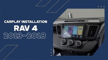 Toyota Rav4 2013-2018 Android Auto | Apple Carplay ⭐ Gtzone Head Unit Installation 2 Mins Tutorial