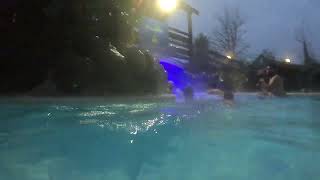 Center Parcs Elveden Forest rapids 2026 (night time)