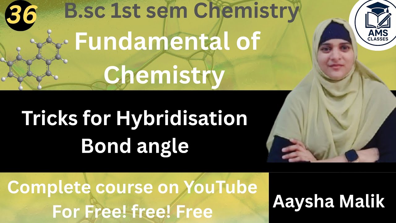 B.sc 1st sem Chemistry || (Unit-4 Recapitulation of basics of organic chemistry) By Aaysha Mam 😊
