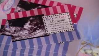 Party Supplies - How to Throw a Baby Shower - Gender Reveal - Shinidgz
