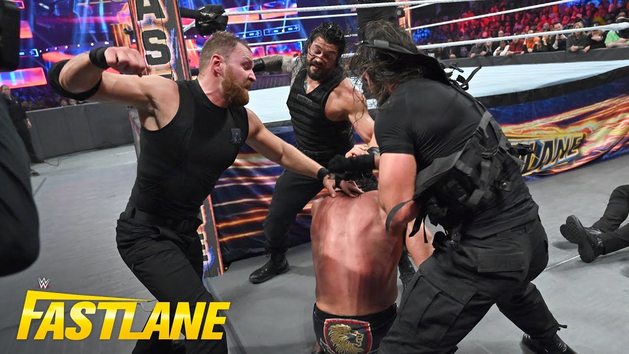 Roman Reigns Unleashes His Fury Against The Shield S Foes Wwe