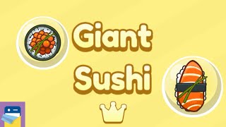 Giant Sushi: Merge Master Game - iOS/Android Gameplay Walkthrough Part 1 (by Artem Lanin)
