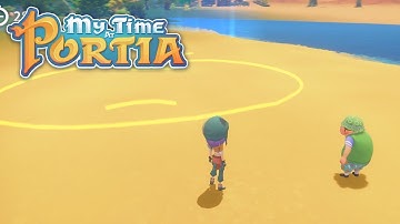 Sand Drawing with Siwa! - My Time at Portia (Alpha 9.0) – Part 293
