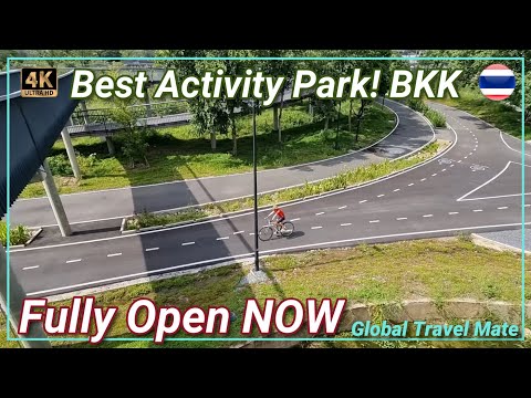 Bangkok Central Forrest PARK Benjakitti Fully Open Now BEST Activity Park 🇹🇭 Thailand