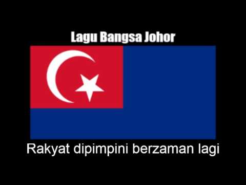 Malaysian State Anthem of Johor (Lagu Bangsa Johor) - Nightcore Style