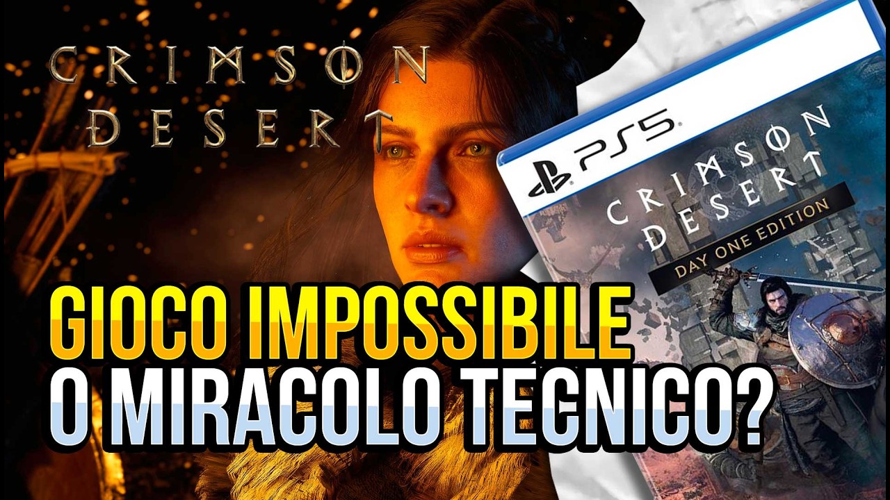 CRIMSON DESERT è IMPOSSIBILE o un MIRACOLO TECNICO? 🚨 La verità