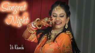 Bride Solo Dance | Sangeet Night | Iti Khinchi Choreography