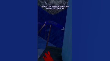 trying to get target in mountains before 200 subs. P1 #fun #vr #gorillatag #funny #anime