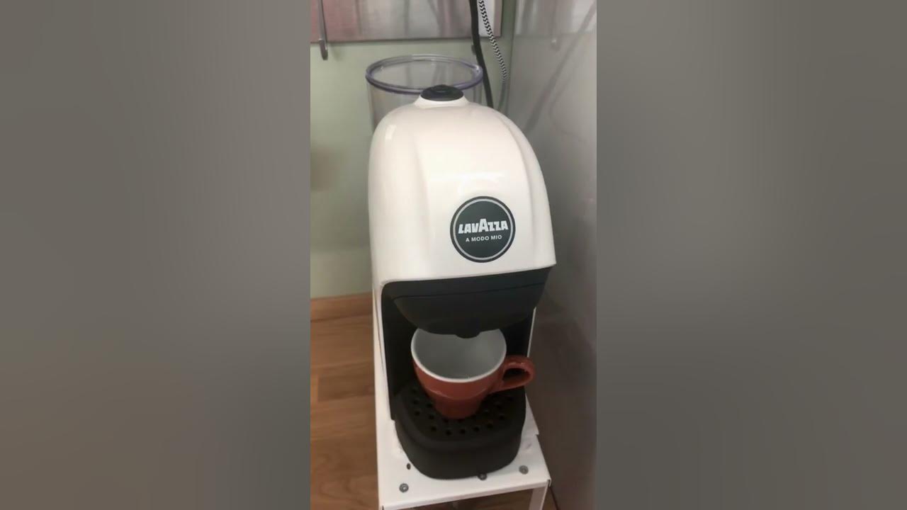My morning coffee routine Lavazza "Tiny" Coffee Machine with "A Modo