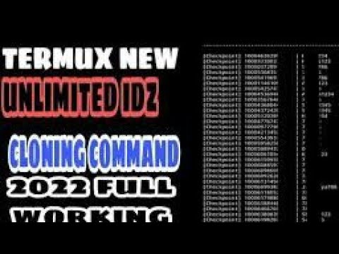 Termux New Commands Without Login Unlimited Ids Tricks