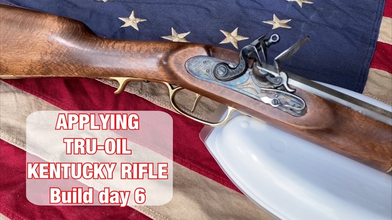 Applying TruOil Traditions Kentucky Rifle Day 6 YouTube