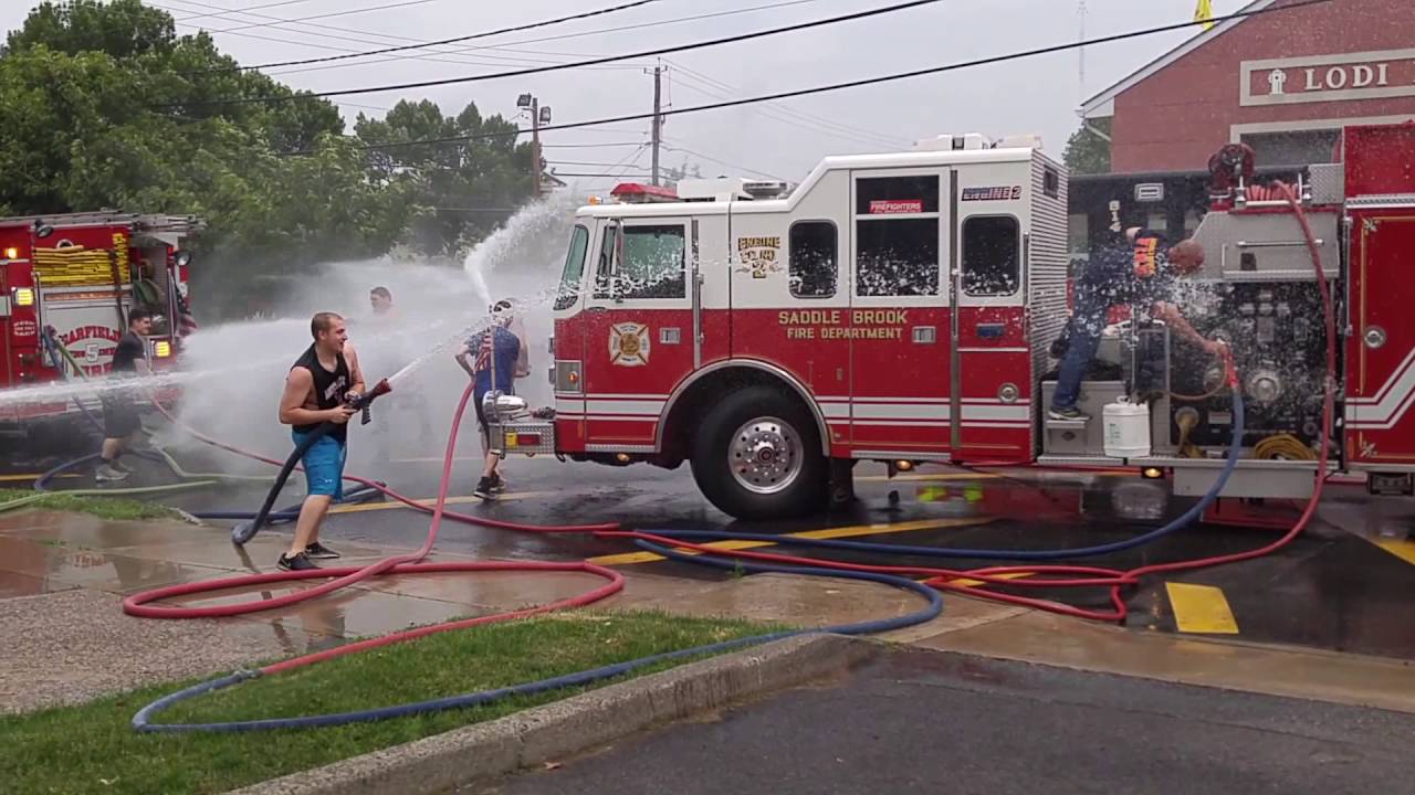 Lodi, Nj Fire Dept Hose Company 2 Wetdown YouTube