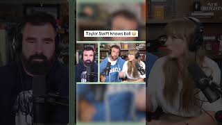 Taylor Swift the football analyst? 👀 (via @newheightshow )