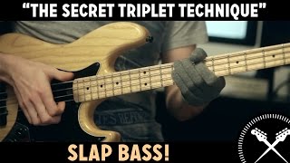 Slap Bass Lesson - 'The Secret Triplet Technique' (L#84)