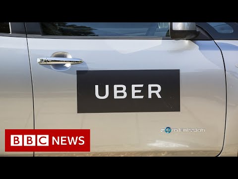 Uber lobbied top politicians at undeclared meetings, leaked files show - BBC News