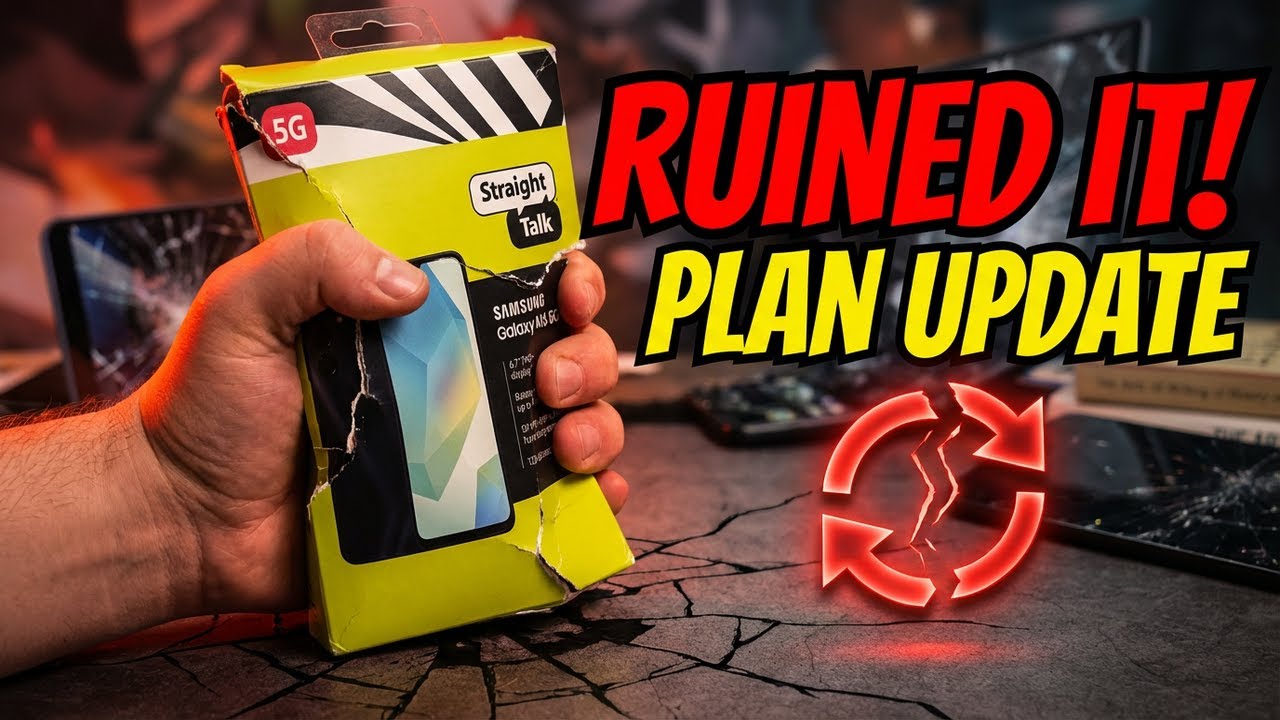 Samsung A16 5G | Straight Talk | Обновление тарифного плана, которое всё испортило