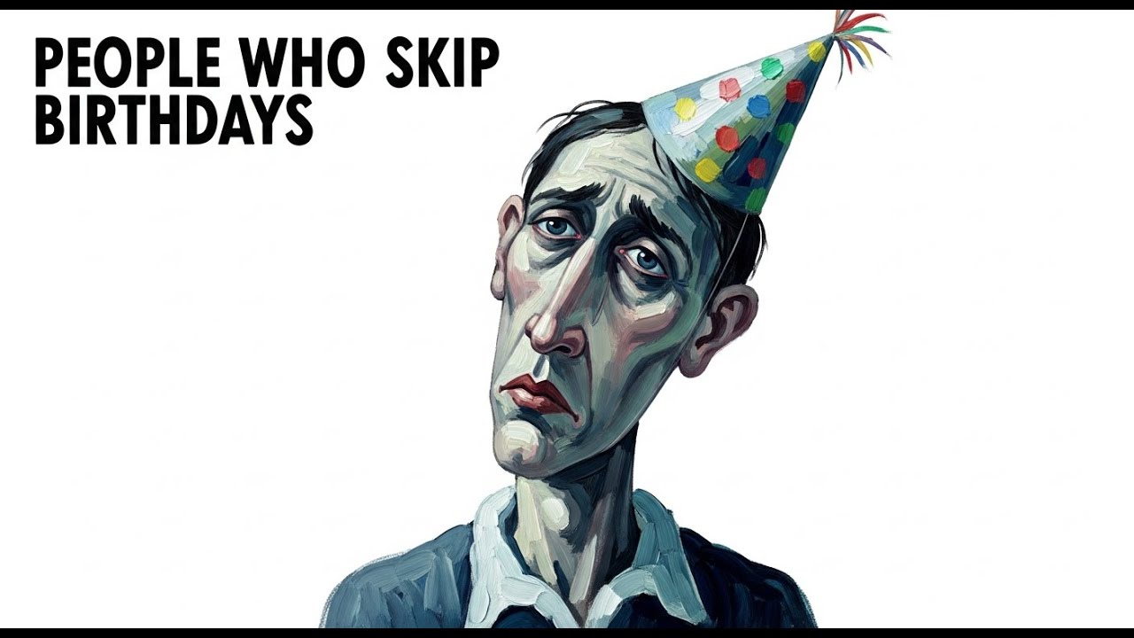 Психология людей, которые перестают заботиться о своем дне рождения