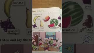 صف ثاني ابتدائي الفواكه fruit.#انكليزي