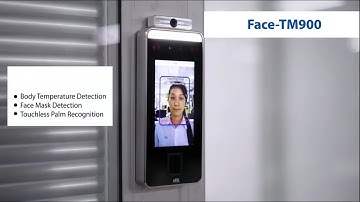 eSSL FaceTM 900 - Face & Palm Verification with Body Temperature Detection System