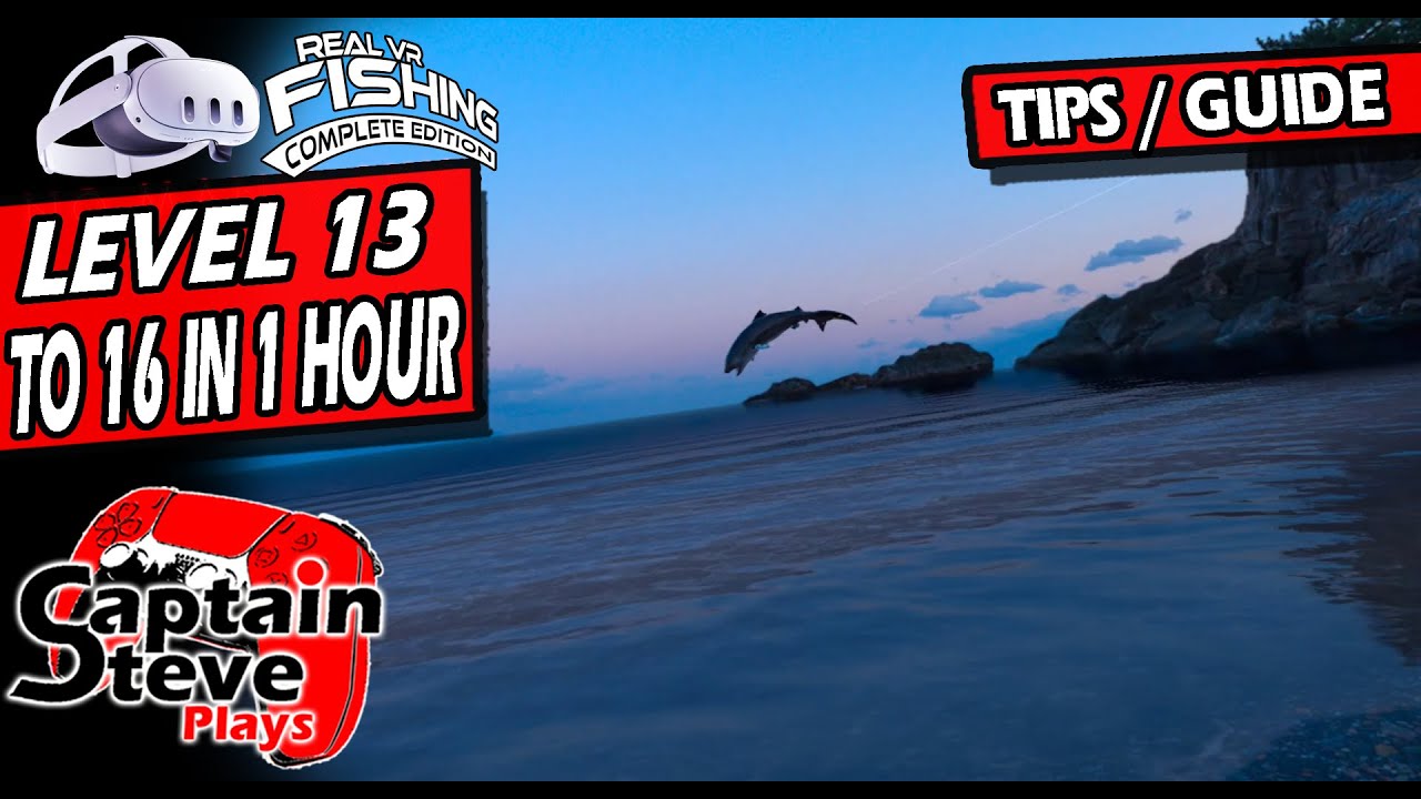 Real VR Fishing - Japan Levelling Up - License 12 to 16 In 1 Hour