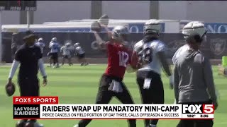 Raiders wrap up mandatory mini-camp