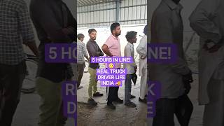 5 Hours in Line for an ID Card! 😳 | Real Truck Driver Life in India 🚛