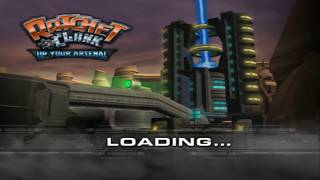 Ratchet & Clank: Up Your Arsenal Public Beta Startup screen