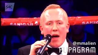 Ricky Wright ring announcer show reel.