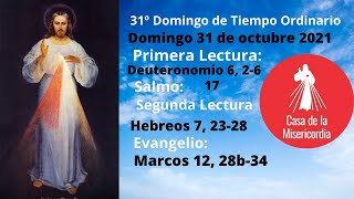 EVANGELIO DEL DÍA📔DOMINGO 31 DE OCTUBRE 🙏🏻 31º Domingo de Tiempo Ordinario 🙏🏻 JESÚS