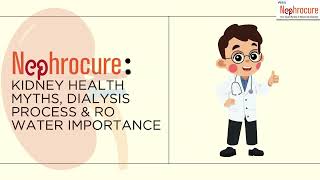 Kidney Health Myths Busted!  The Truth About Dialysis & RO Water | Nephrocure #dialysis #nephrology