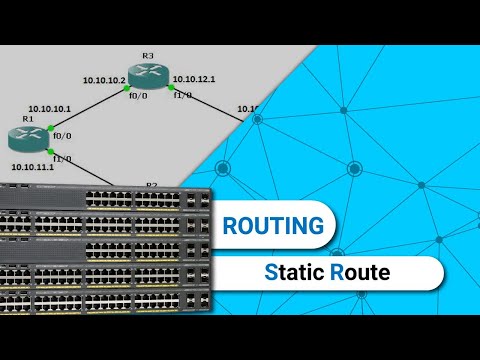 How to configure STATIC ROUTE | Forward & Return Routes - step by step configuration