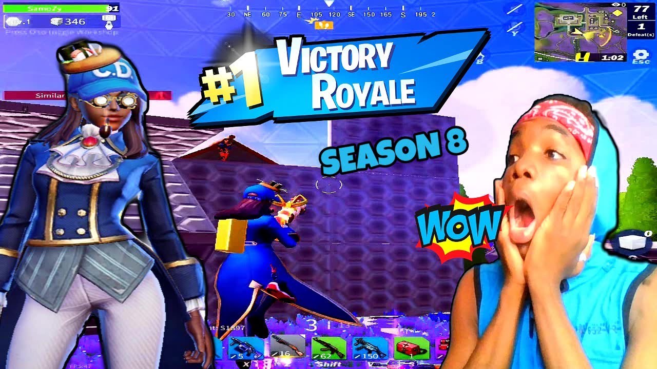 My FIRST WIN In Creative Destruction SEASON 8 (Creative Destruction Funny Moments) CD funny