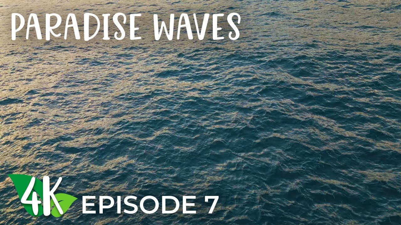 Hawaii Ocean Views | 4K Aerial Relaxation with Music & Pacific Waves Ambience - Ep 7