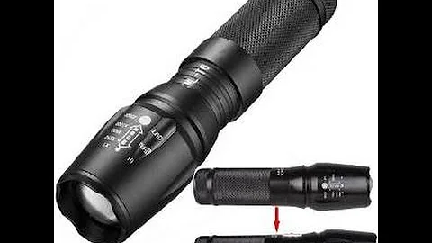 Ultra Fire XML T6 Cree LED 2000 Lumen Flashlight 5 Mode Torch