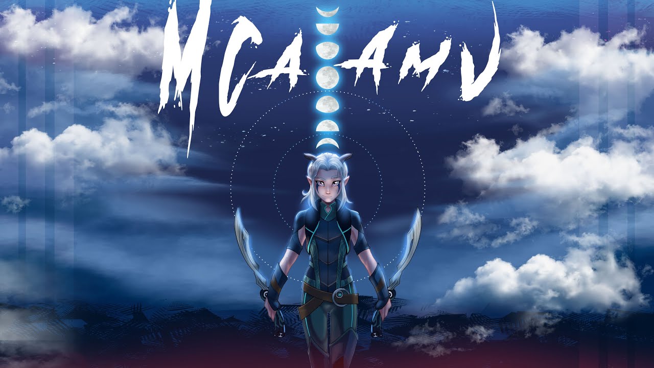 The Dragon Prince;Rayla - AMV (Skillet-Save me)