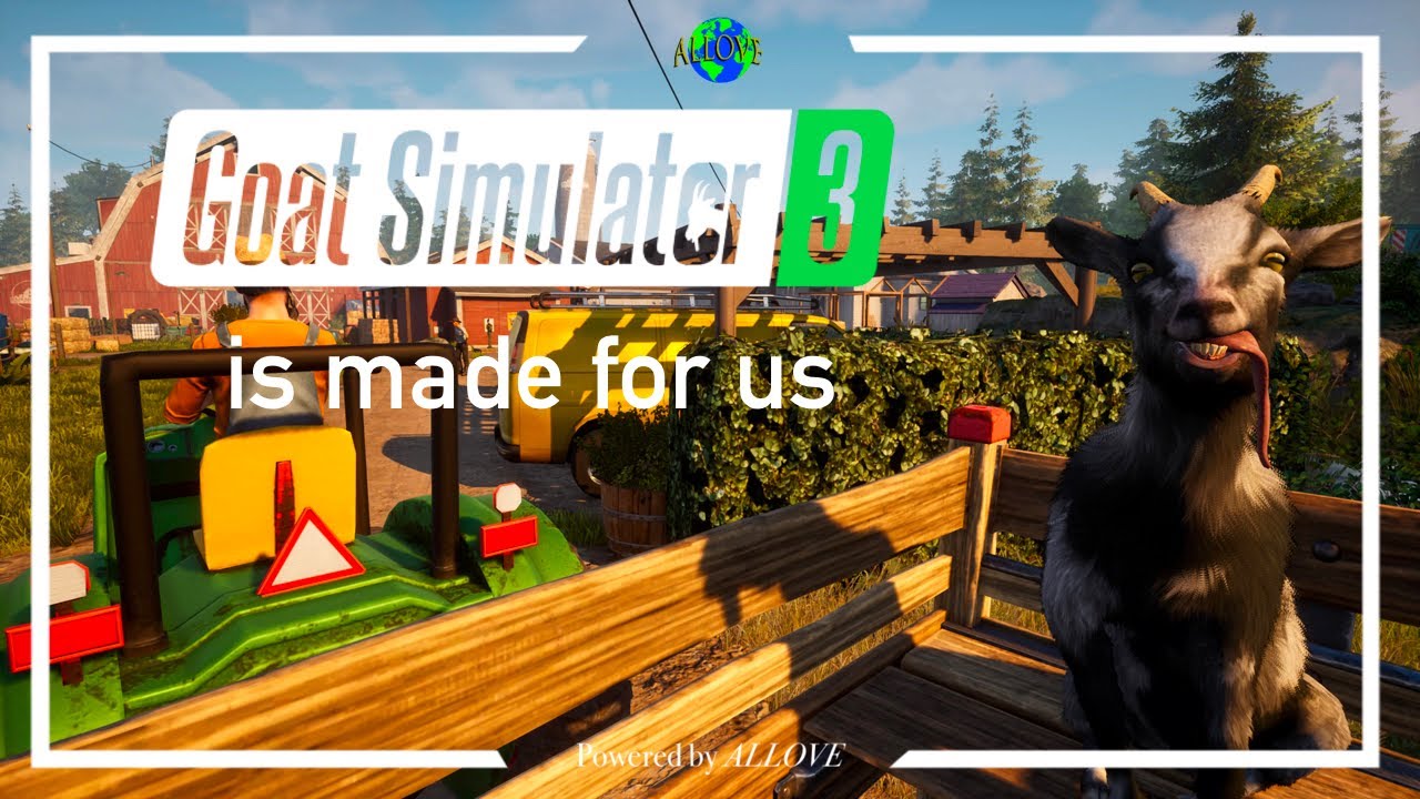 🐐 Simulator is made for us [Goat Simulator 3] - YouTube
