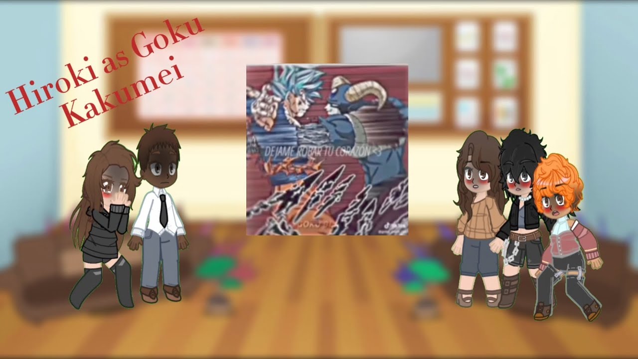 [NTR]Kokujin no tenkusei react to Hiroki as Goku (Kakumei)