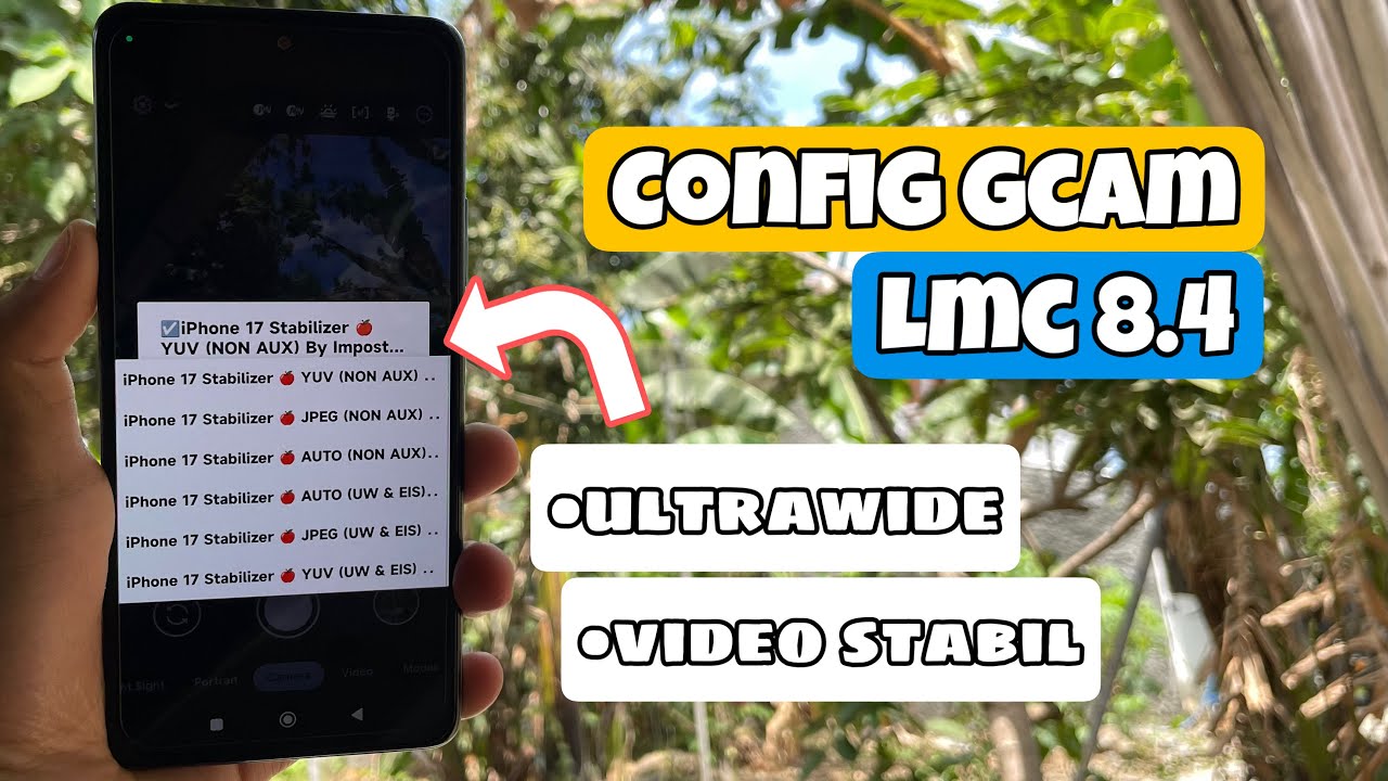 Cara Pasang Config Gcam Lmc 8.4 - YouTube