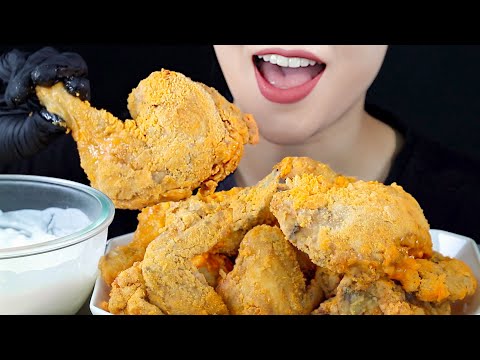 Cheesy and Crispy Bburinkle Fried Chicken *Homemade* • Mukbang &amp;<strong>amp</strong>; <strong>Cooking</strong> Recipe ASMR