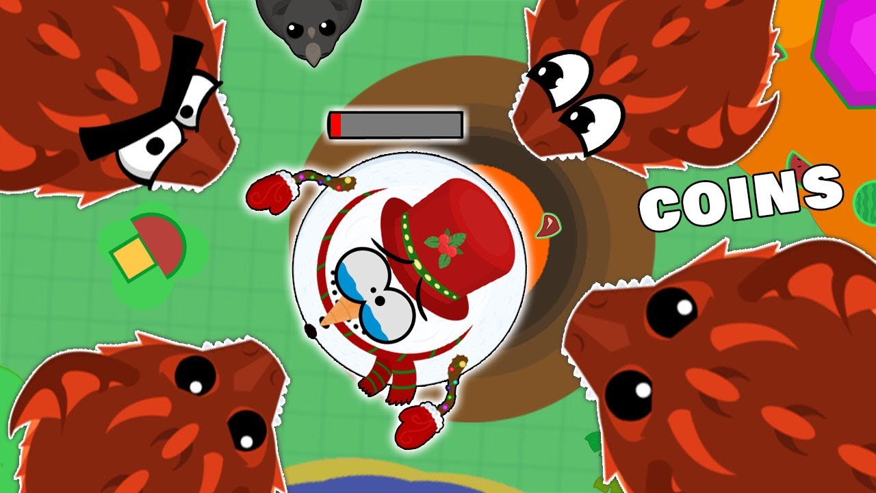 WHEN SNOWMAN TROLLING GOES WRONG in MOPE.IO | UNLUCKY MOMENTS |