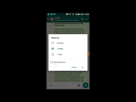 Video: Cara Mematikan Suara Pesan