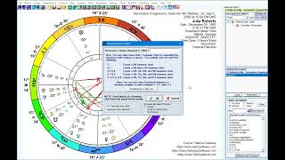SIRIUS SUPERB ASTROLOGY PROGRAM: UNDERSTANDING AND CREATING PROGRESSED CHART, PART 2