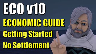ECO v10 - How to Get Started Outside a Settlement | Economy Guide | Tutorial screenshot 2