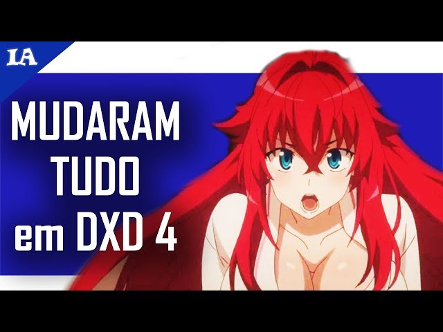 High School DxD 4ª temporada Anunciada - IntoxiAnime