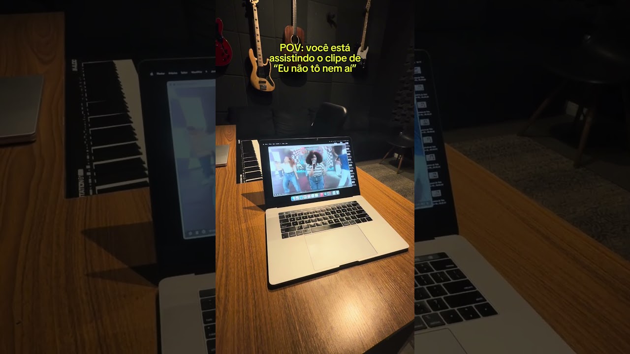 “Eu não tô nem aí” hoje as 21h no YouTube